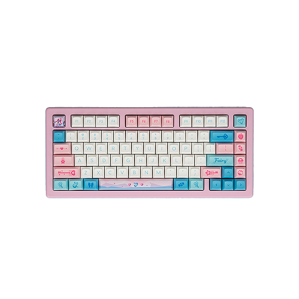 Teclado Akko ACR Pro 75 Sylph Potion Switch Cream Blue Pro