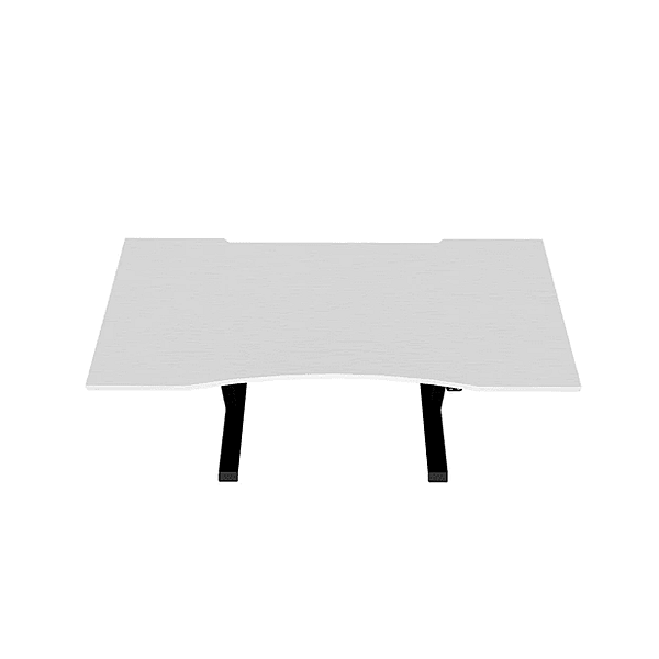 Tampo Ergonômico Para Mesa Elements Mdf Branco 1600 x 700 mm