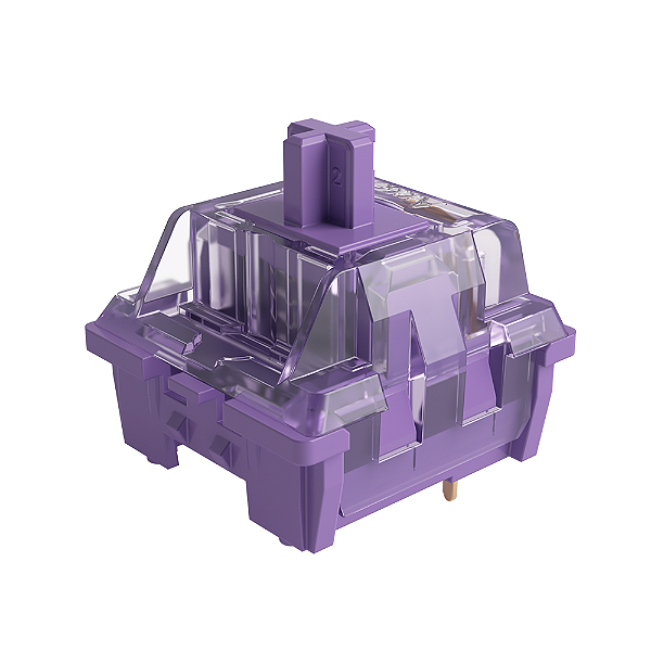 Switch Para Teclado Mecânico Tactile Kit 45 Lavender Purple