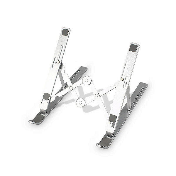 Suporte para Notebook Armor Slim Gshield Alumínio Cinza