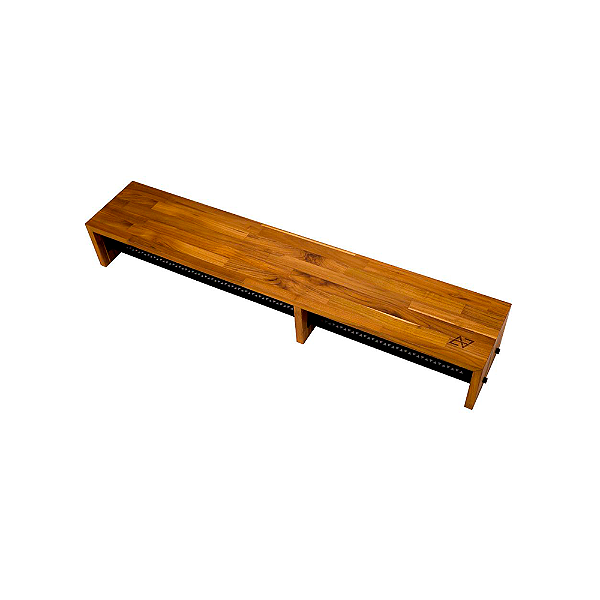 Suporte Para Monitor Mesa Elevado Elements Duplo 105cm