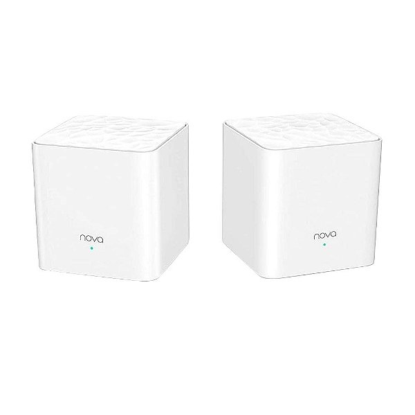 Roteador Tenda Wireless 1200Mbps Mesh Com 2 Unidades Mw3