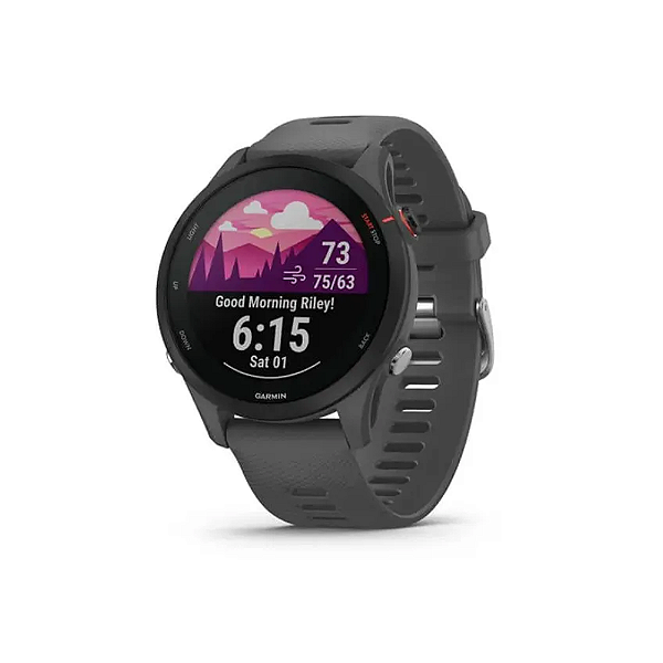 Relógio Garmin Forerunner 255 Com GPS Cinza 46mm