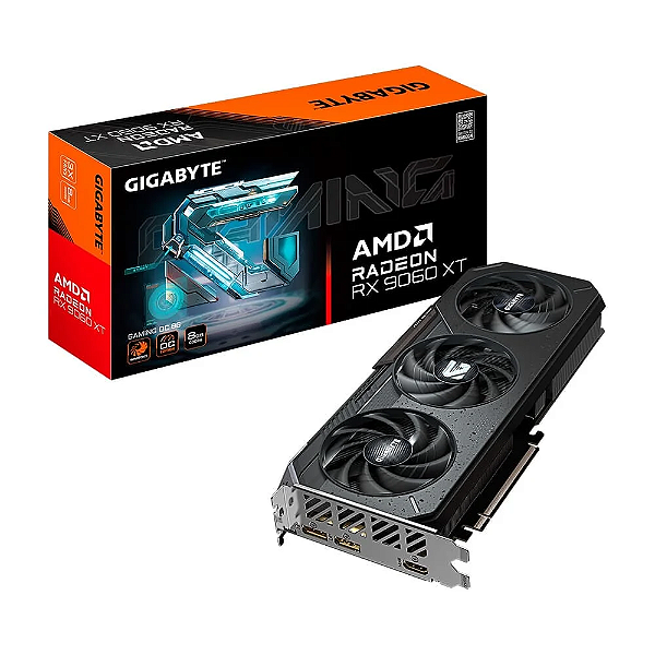 Placa de Vídeo Gigabyte RX 9060 XT 8GB Gaming OC AMD Radeon GDDR6