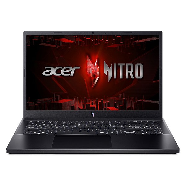 Notebook Gamer Acer Nitro V15 15.6 FHD 144hz I5-13420h SSD 512Gb 8Gb DDR5 Rtx 2050 4gb ANV15-51-50KD