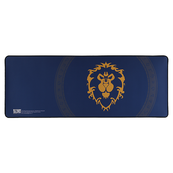 Mousepad Redragon World of Warcraft Aliança 300x800x3mm Azul