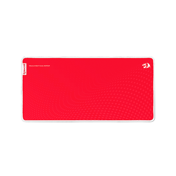 Mousepad Gamer Redragon Kunlun L Vermelho E Branco 88x42cm