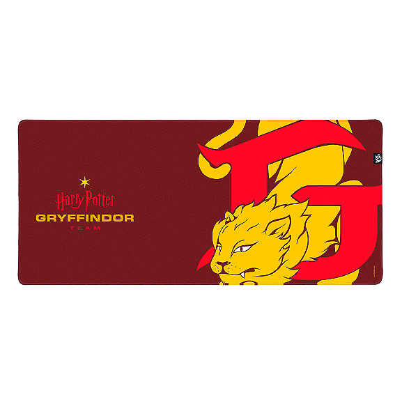 Mousepad Gamer Redragon Harry Potter Gryffindor Vermelho