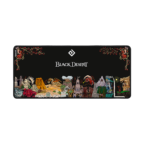 Mousepad Gamer Redragon Black Desert Online Flick XL Speed 900x400mm