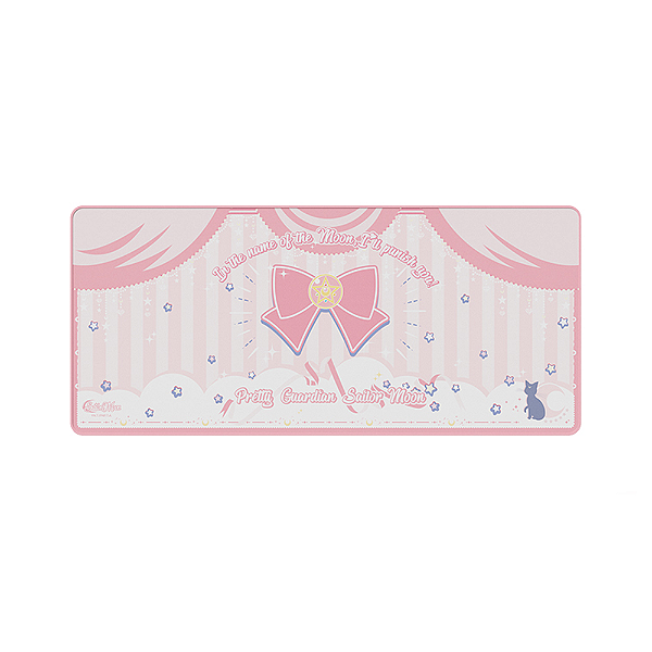 Mousepad Gamer Akko Cristal Sailor Moon Rosa 900x400mm