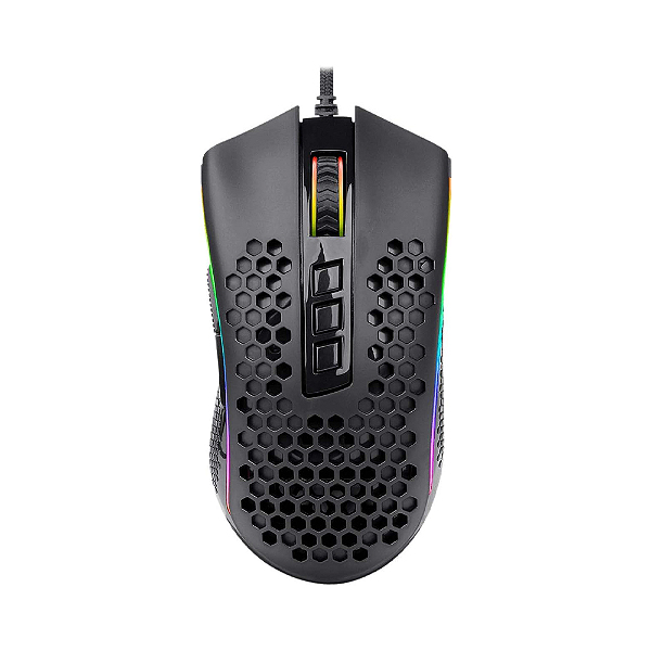 Mouse Gamer Redragon Storm Preto RGB M808-RGB