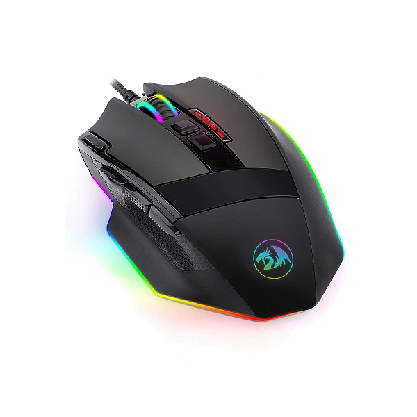 Mouse Gamer Redragon Sniper Preto RGB M801-RGB