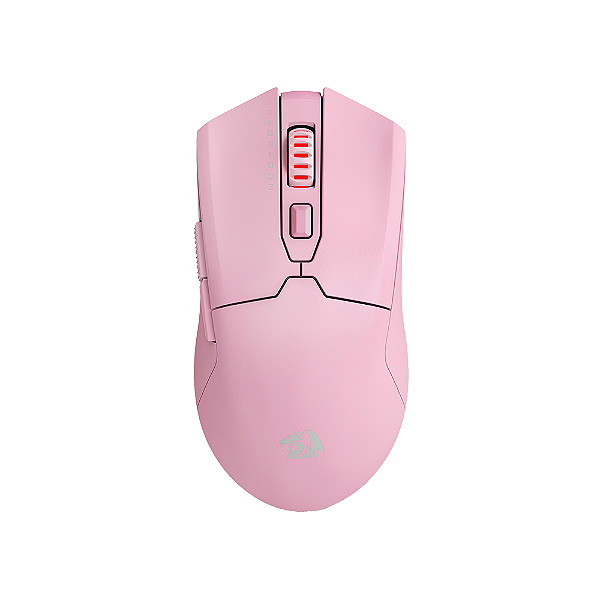 Mouse Gamer Redragon Sem Fio Fyzu Pro Rosa M995P-PRO