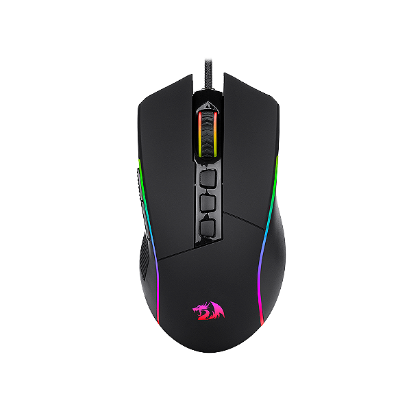 Mouse Gamer Redragon Plank RGB Preto M812-RGB