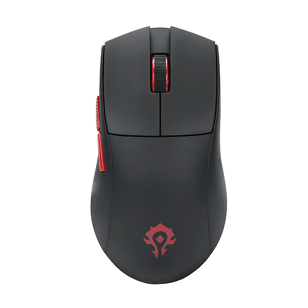 Mouse Gamer Redragon King Pro World of Warcraft Horda Preto