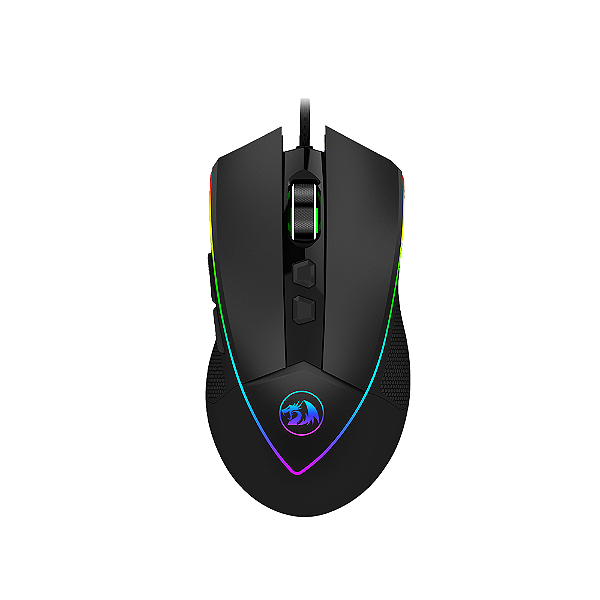 Mouse Gamer Redragon Emperor Preto RGB M909-RGB