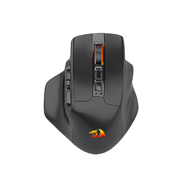 Mouse Gamer Redragon Bullseye Pro RGB Sem Fio Preto M806