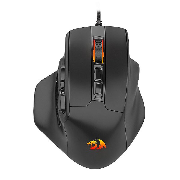 Mouse Gamer Redragon Bullseye RGB M806-RGB Preto