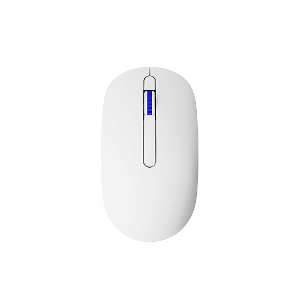 Mouse Gamer Akko MonsGeek D1 Wireless Branco Pilha AA