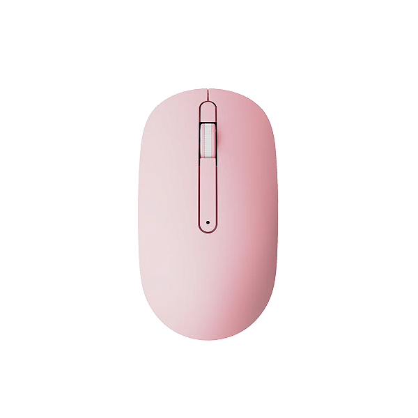 Mouse Gamer Akko MonsGeek D1 Wireless Rosa Pilha AA