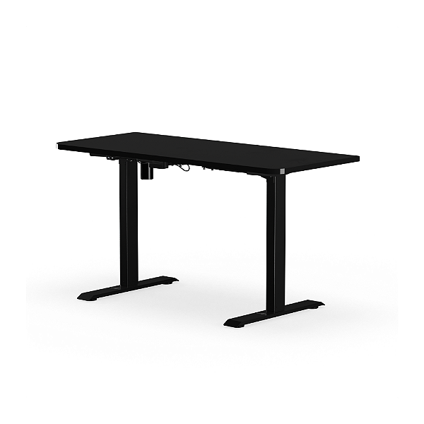 Mesa Elevatória Elements Misch Preta Com Tampo Preto 140x60x2.5cm