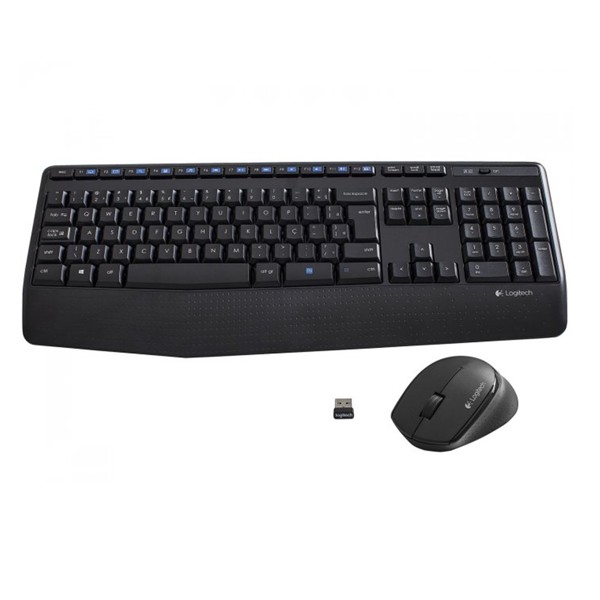 Kit Teclado e Mouse Sem Fio Logitech MK345 USB - 920-007821