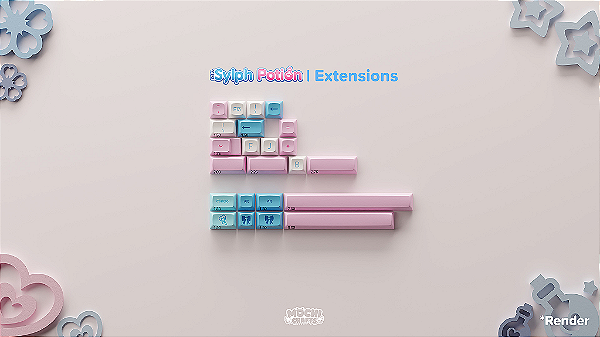Keycaps Akko Sylph Potion Extension