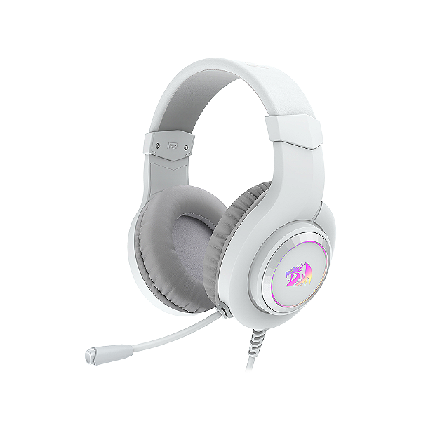 Headset Redragon Hylas USB 7.1 RGB Branco
