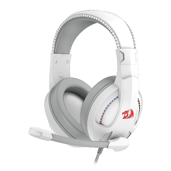 Headset Redragon Cronus Branco RGB H211W-RGB