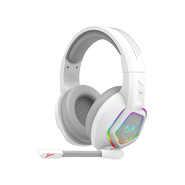 Headset Gamer Redragon Medea H280W RGB Branco
