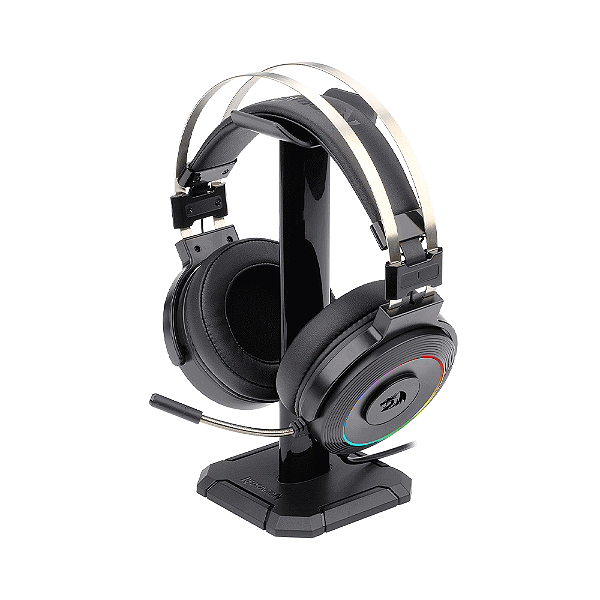Headset Gamer Redragon Lamia 2 Com Suporte H320 RGB Preto
