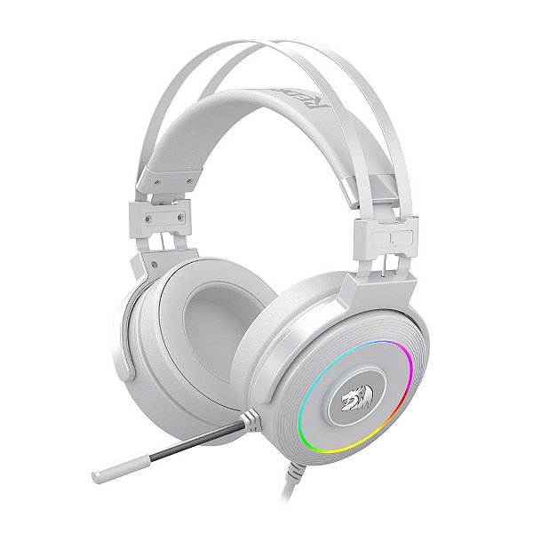 Headset Gamer Redragon Lamia 2 Com Suporte H320W-RGB Branco