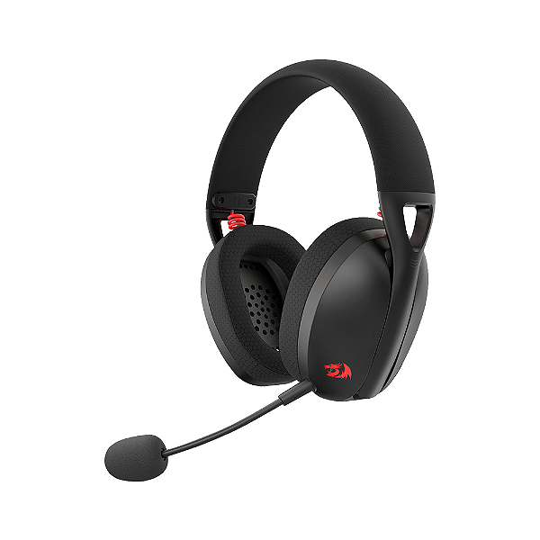Headset Gamer Redragon Ire Pro H848 Sem Fio Preto