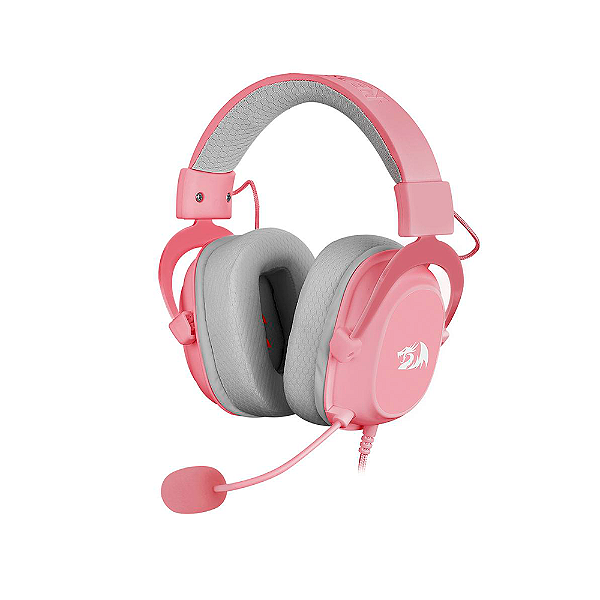 Headset Gamer Redragon Hero Rosa H530 P3 53mm Bubblegum