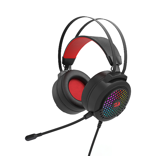 Headset Gamer Redragon Carmen RGB H261 Preto