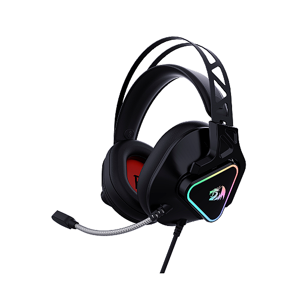 Headset Gamer Redragon Cadmus H370 Preto Rgb
