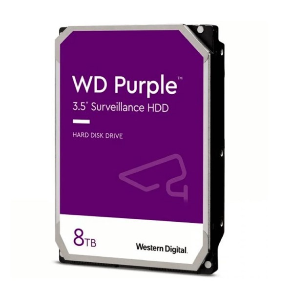 HD Sata 3.5" DVR CFTV 8TB Western Digital Purple - WD84PURZ