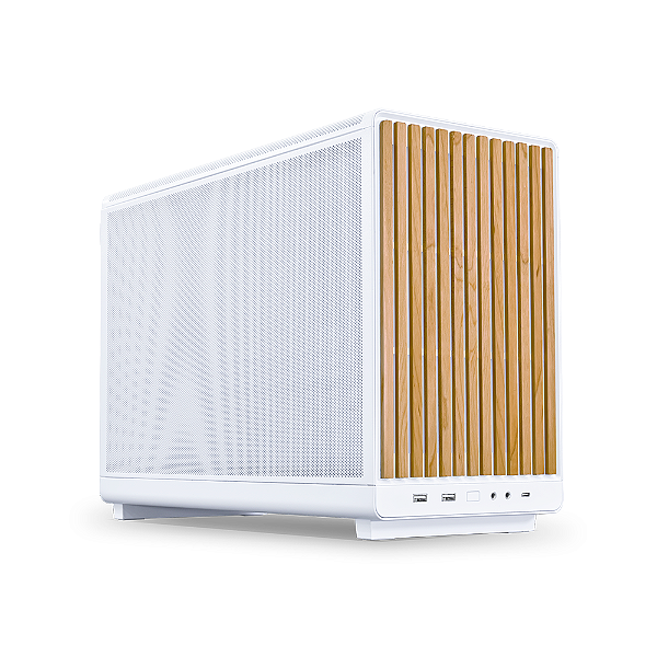 Gabinete Lian Li A3 Micro ATX Wood Edition Branco
