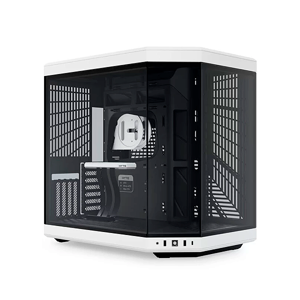 Gabinete Hyte Y70 Mid Tower Sem Fan CS-HYTE-Y70-BW Preto e Branco