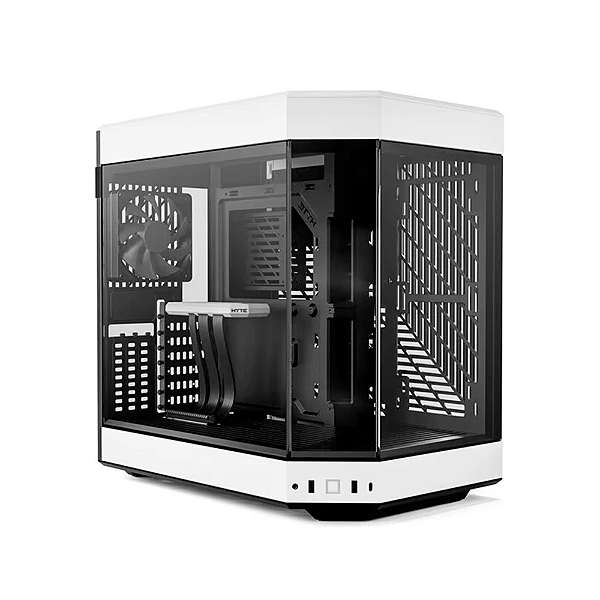 Gabinete Hyte Y60 Mid Tower Com 3 Fans CS-HYTE-Y60-BW Branco e Preto
