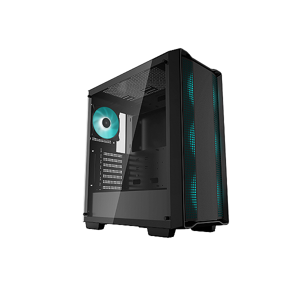 Gabinete Gamer DeepCool Cc560 Preto Com 4 Fans
