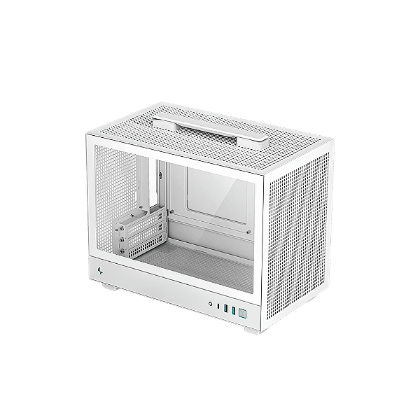 Gabinete Deepcool CH160 Mini Tower Vidro Temperado Branco