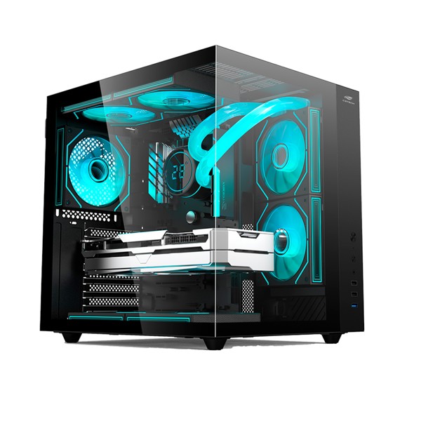 Gabinete Aquarius MT-G920BK Sem Fonte C3Tech Gaming