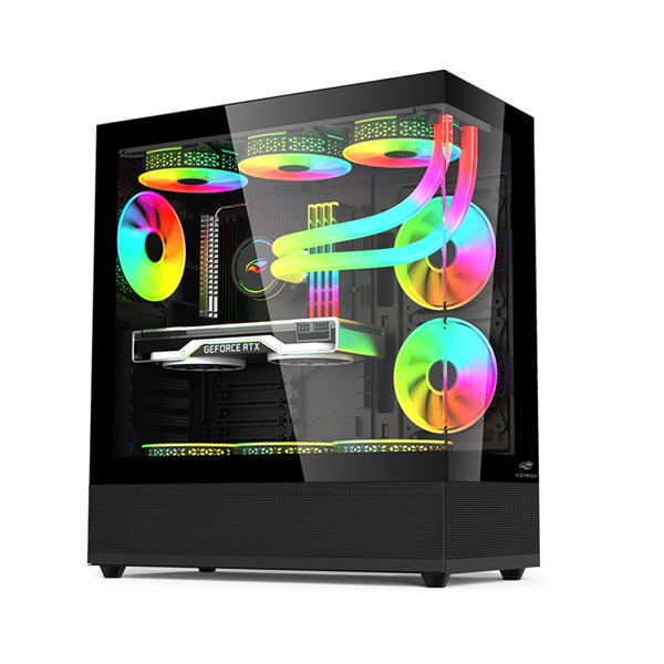 Gabinete Aquarius MT-G850BK Sem Fonte C3Tech Gaming