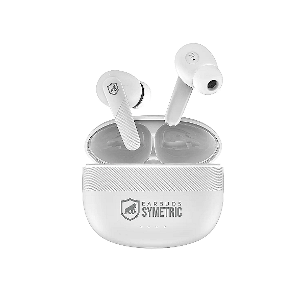Fone de Ouvido Gshield Earbuds Bluetooth Symetric Branco
