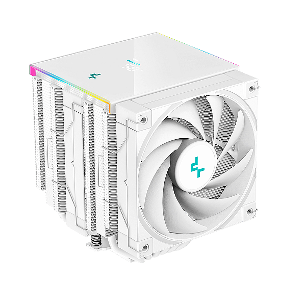 Cooler Para Cpu Deepcool Ak620 Digital White Dual Tower 12cm