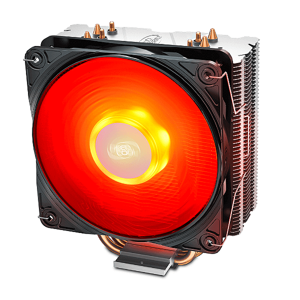 Cooler DeepCool Gammaxx 400 V2 Led Vermelho 120mm Amd/Intel