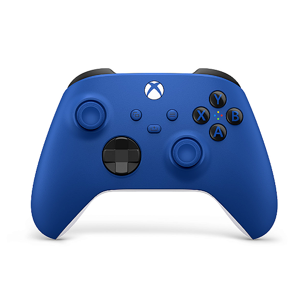 Controle Sem Fio Xbox Series S X e PC Shock Blue Azul