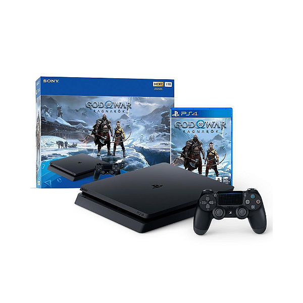Console PlayStation 4 Sony 1TB + Jogo God of War Ragnarok