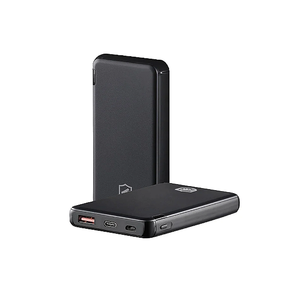 Carregador Portátil Gshield Powerfast 20.000mAh Power Bank Preto